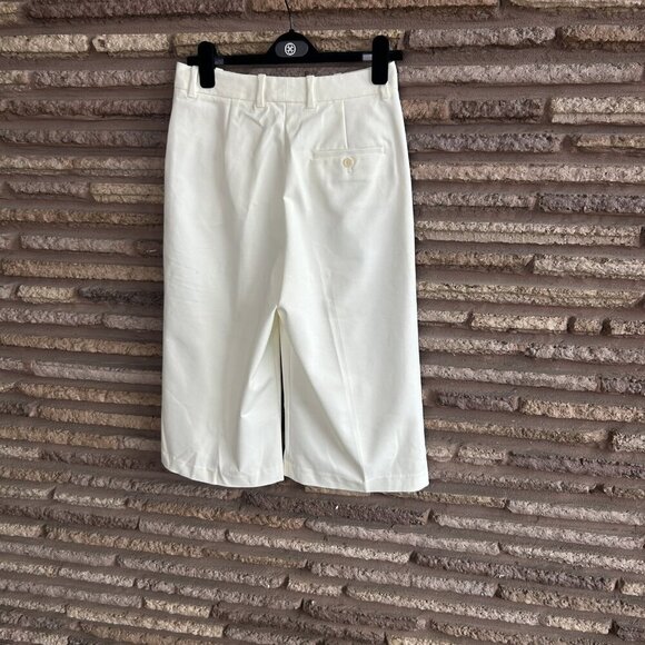 3.1 Phillip Lim Ivory Wide Leg Cropped Pants NWT $275 Size 6 - Picture 9 of 10